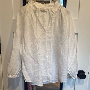 AYR The Good Aura Linen Blouse S